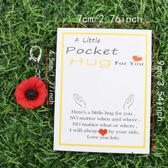 Flower Keychain Romantic Charm Gift for Couples and Friends