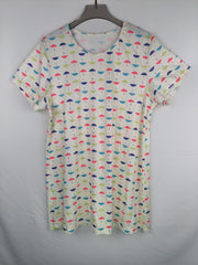 Umbrella Print Round Neck Nightdress