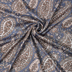 Vintage Square Scarf Satin Silk Shawl Bandana Paisley Print Head Wraps