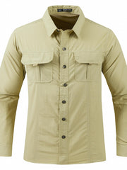 Men's Outdoor Long Sleeve Button Up Shirts