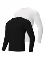 Men's Sun Protection Compression Shirt Set