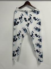 Boho Leggings Women's Plus Floral Print Elastic High Rise Leggings