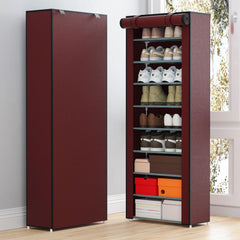 Dustproof Shoes Storage Rack Standing Shoes Rack Easy Assembled