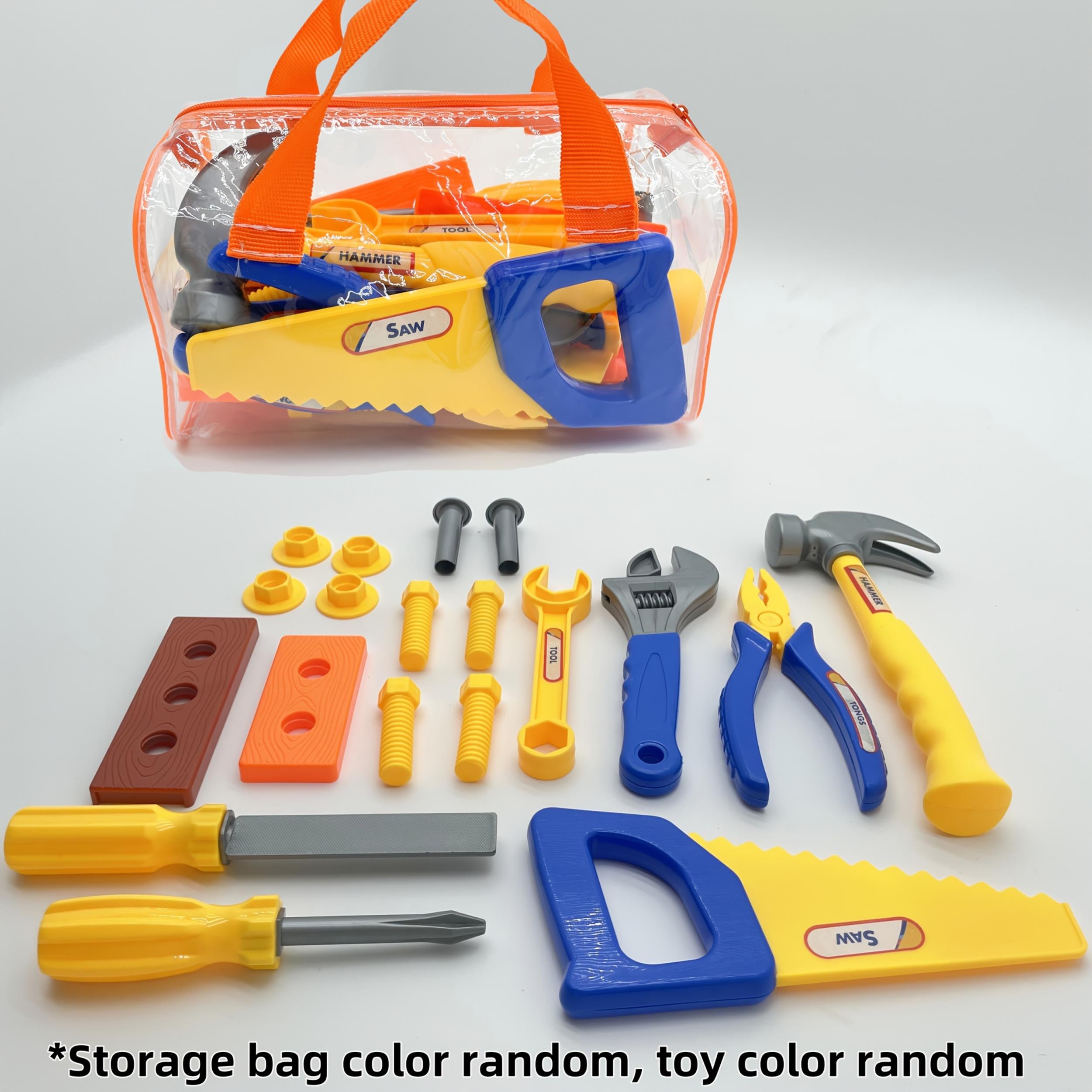 Family Toy Tool Box Set Screwdriver Tools for Boys and Girls