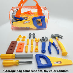 Family Toy Tool Box Set Screwdriver Tools for Boys and Girls
