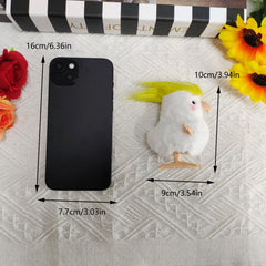 Interactive Plush Parrot Toy for Small Pets - Birthday Gift