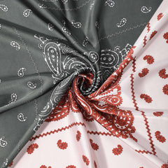 Men's Cashew Pattern Square Scarf Ethnic Style Scarf