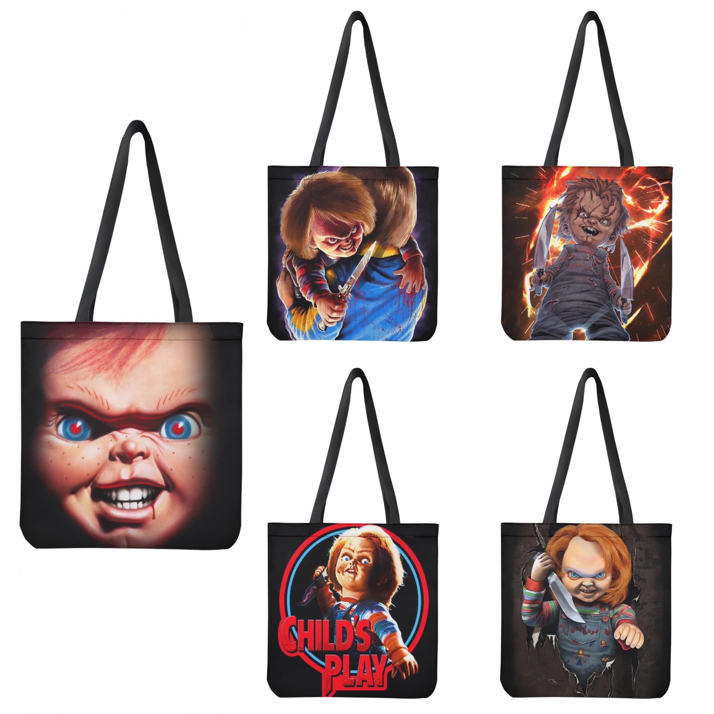Scary Baby Printing Tote Bag Large Capacity Women's Shoulder Bag