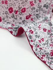 2pcs Floral & Solid Push Up Bras Soft & Breathable Bow Tie Bra Women's Lingerie