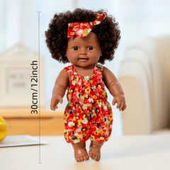 12" Reborn Doll Realistic Baby Doll Soft Toy for Children