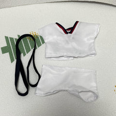 Doll Taekwondo Sports Three Piece Set