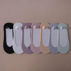 7 Pairs No Show Socks Soft Low Cut Ankle Stockings Women's Hosiery