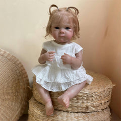 Adorable Princess Reborn Doll with Realistic Hair & Dress Perfect Gift for Kids