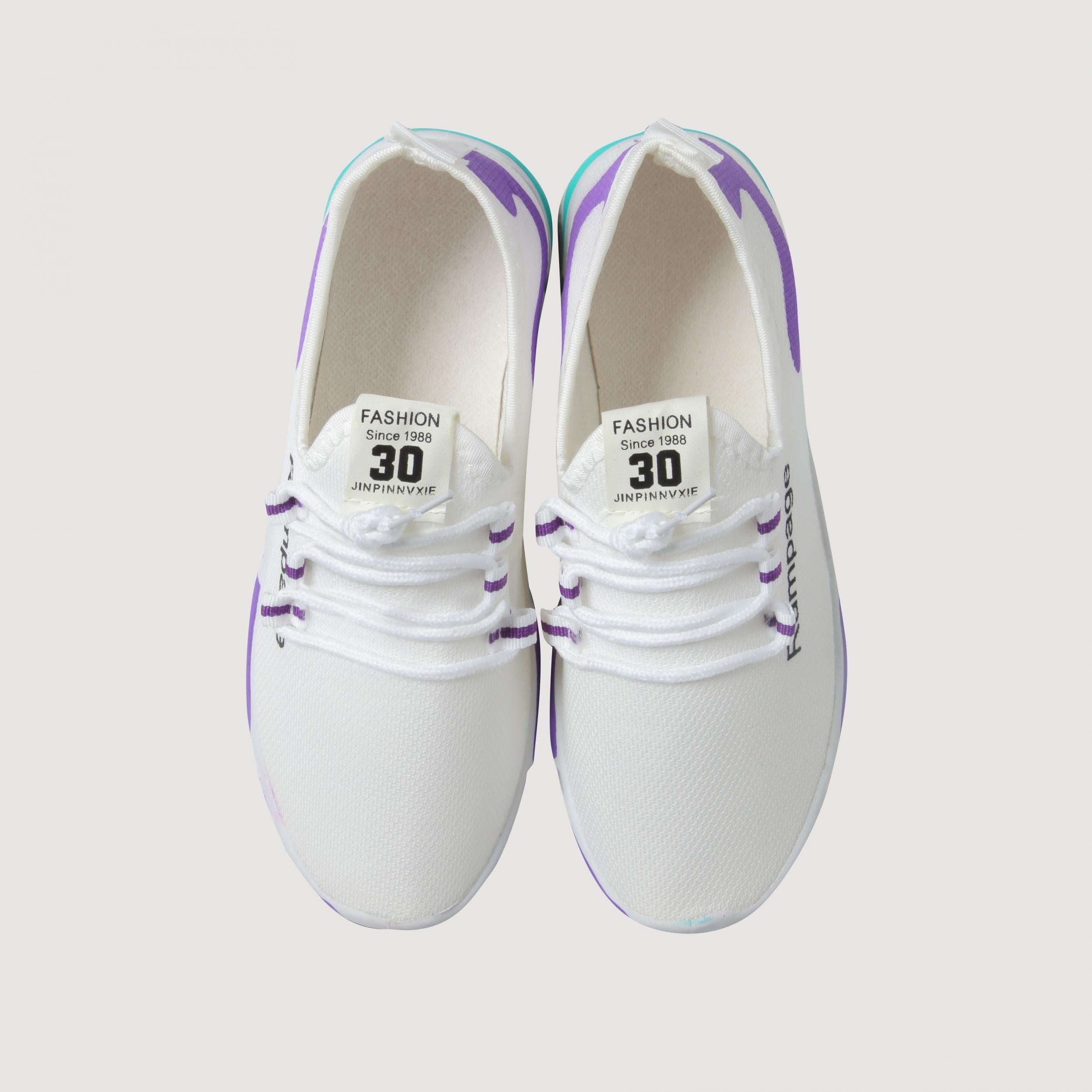 Women's Knit Sneakers Casual Lace Up Outdoor Shoes Lightweight Trainers