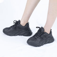 Women's Lace Up Platform Chunky Sports Sneakers