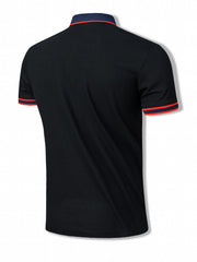 Men's Summer Shirt Moisture Wicking Breathable Top for Hiking & Outdoor Business