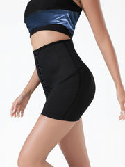 Sleeveless Body Shaper Sauna Sweat Top & Fitness Tummy Control Shorts Suit