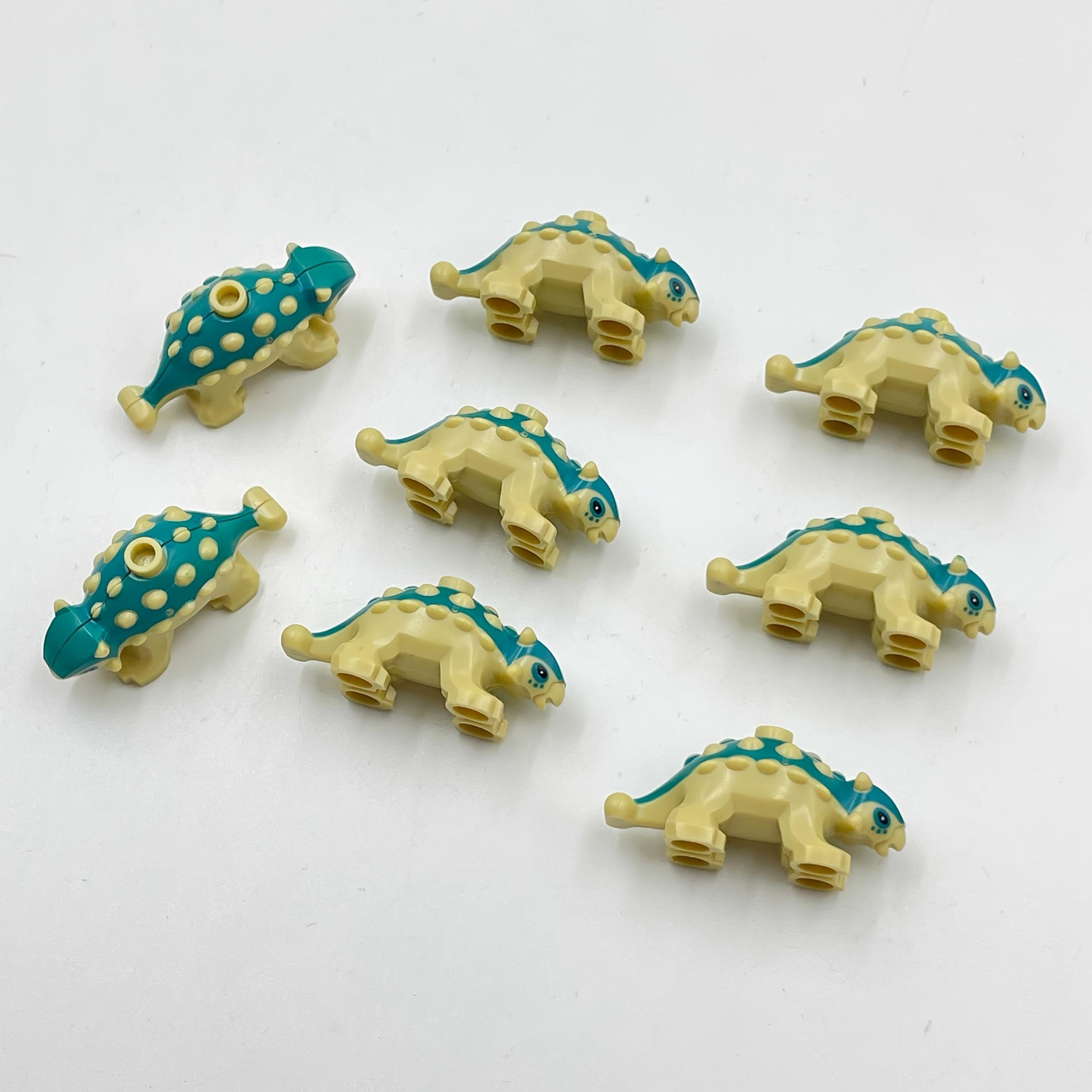 3pcs Ankylosaurus Model Building Blocks DIY Toys for Christmas Gift