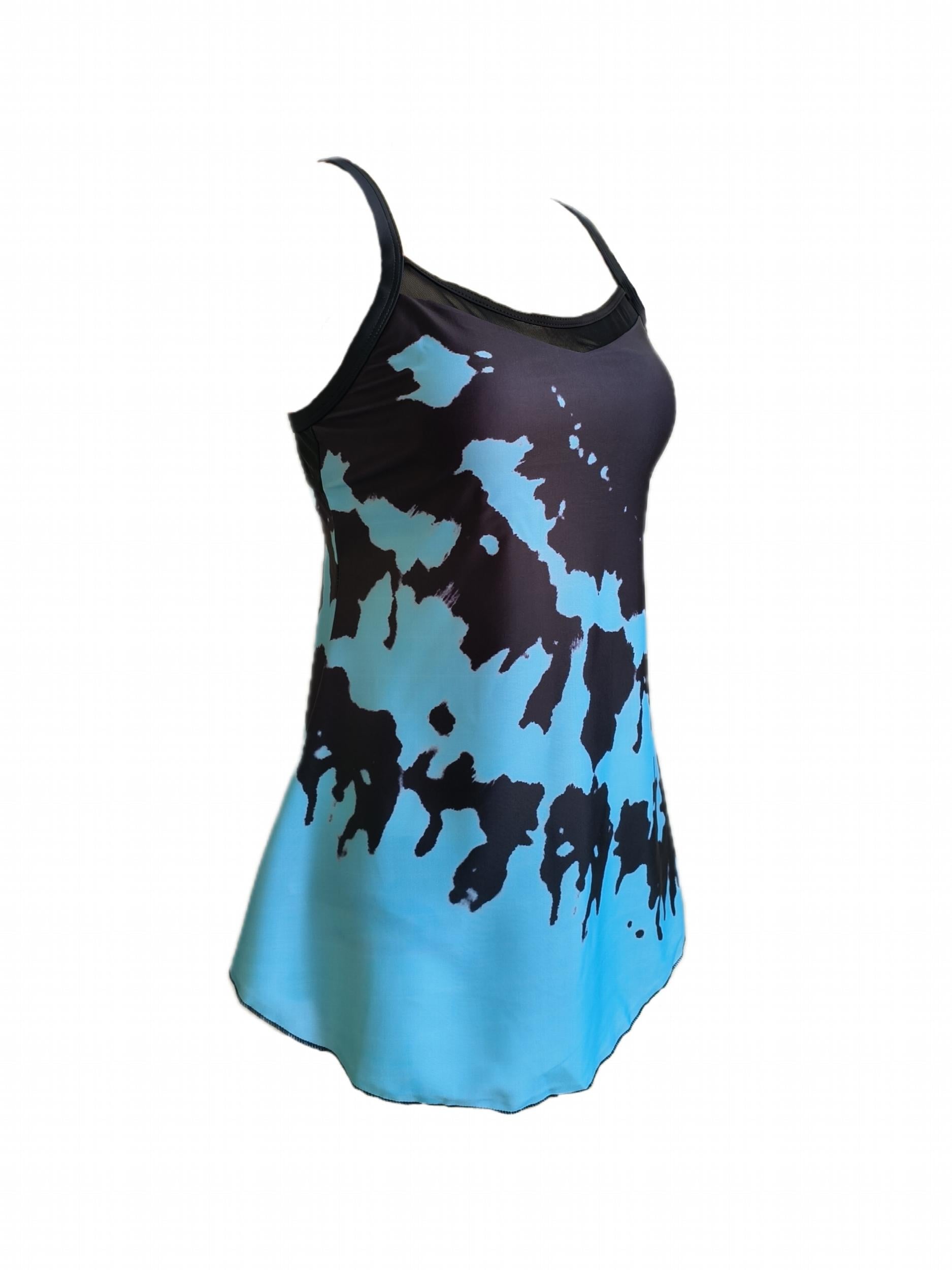 Tie Dye Tankini Set for Women