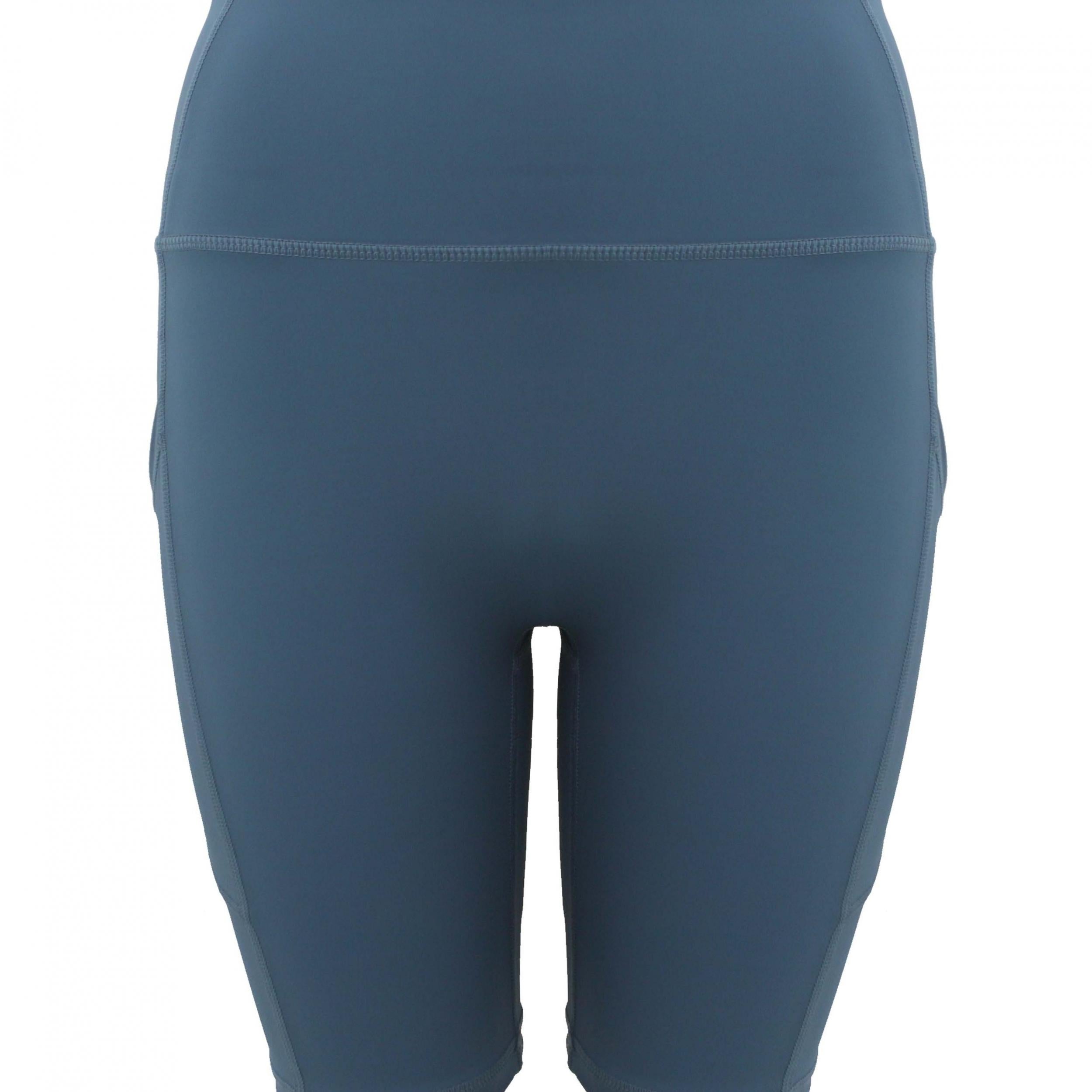 High Waist Sporty Bermuda Short Butt Lifting Cycling Short
