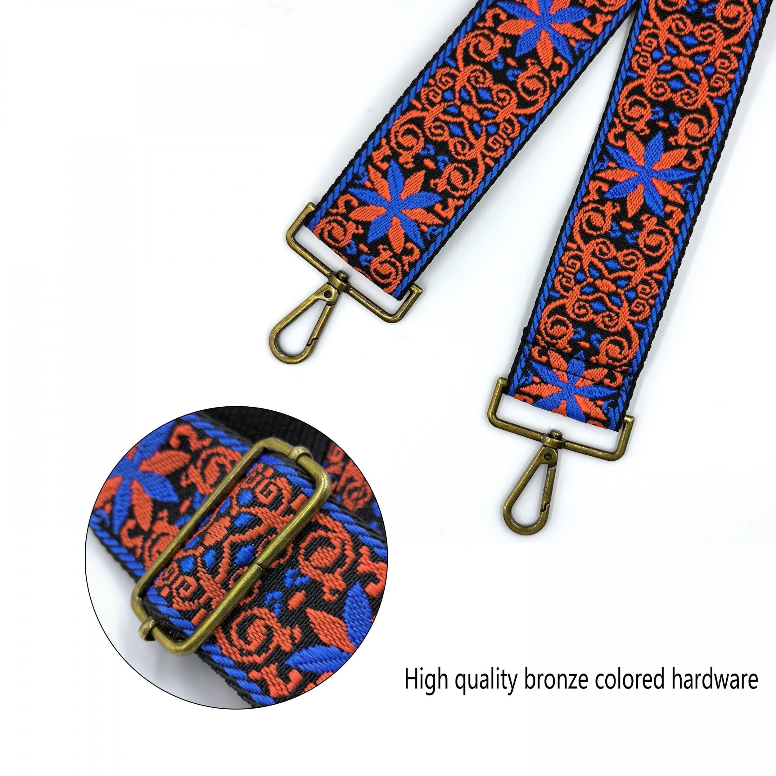 Vintage Ethnic Style Bag Strap Retro Adjustable Bag Accessories Bohemian Bag