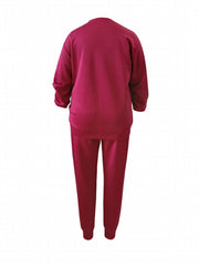Women's Bee & Letter Print Top & Joggers 2 Piece Set