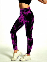 Tie Dye Fitness Leggings High Waist Yoga Pants Women