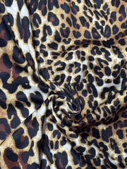 Leopard Print Elastic Waist Shorts for Summer Women's Clothing