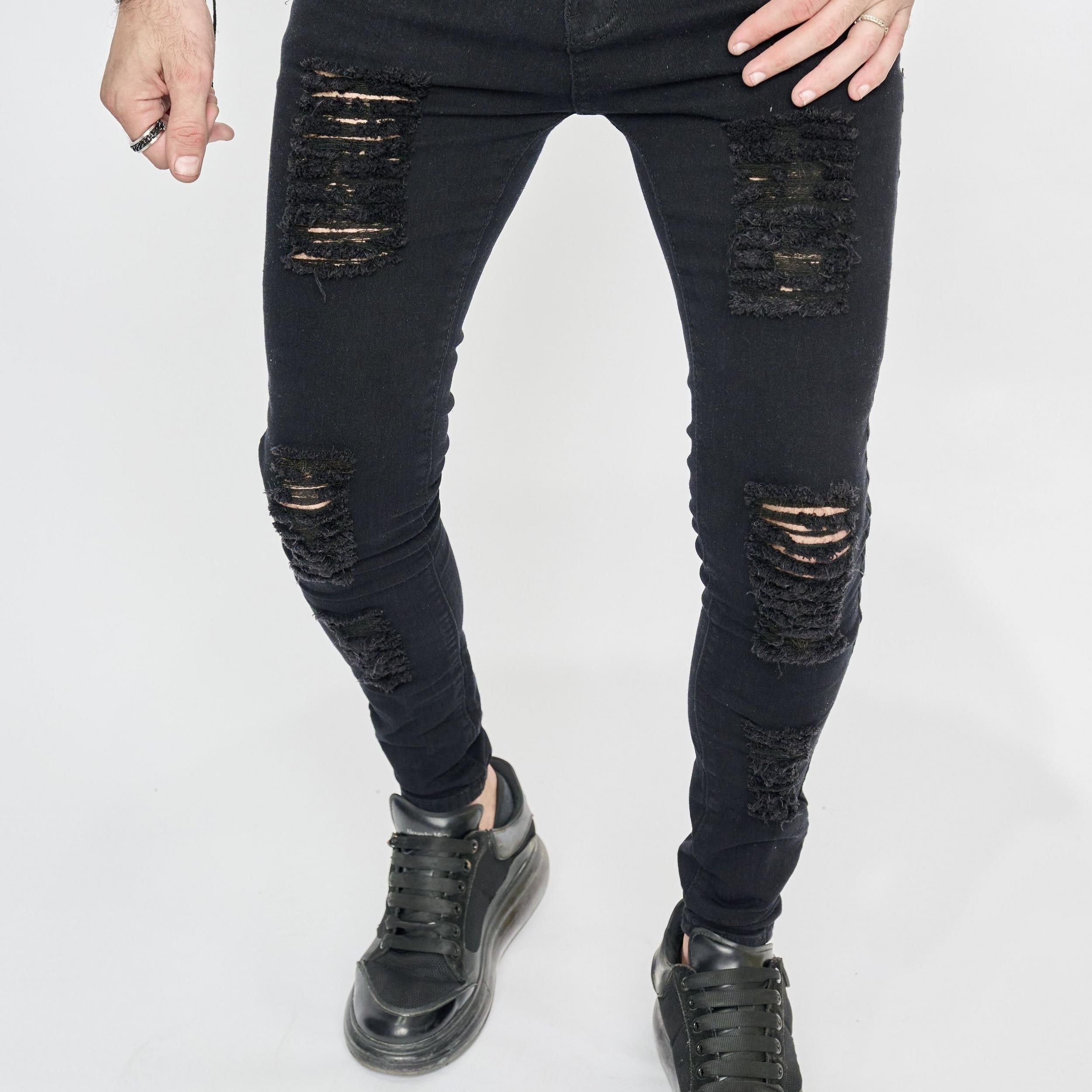 Slim Fit Jeans Men Casual Street Style Denim Pants Spring Summer