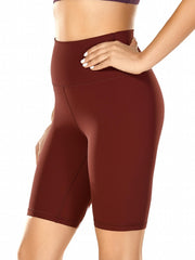 High Waisted Women's Workout Shorts for Yoga & Running