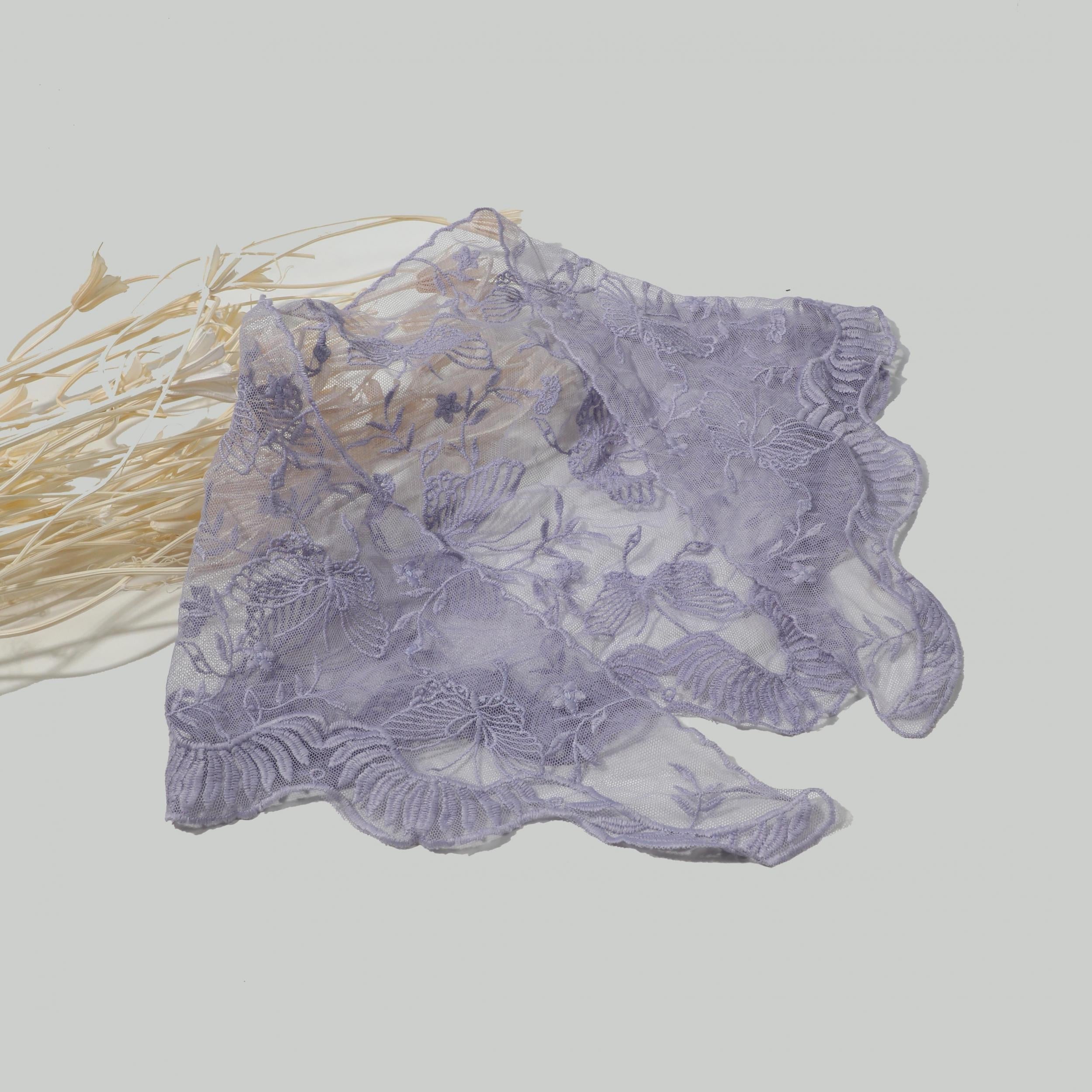 Butterfly Lace Scarf Triangle Scarf Head Wrap Bandana