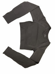 Seamless Long Sleeve Yoga Top Slim Fit T-shirt with Thumbhole