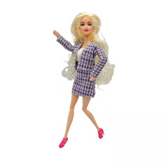 11.5 Bendable Doll Set with Professional Outfit