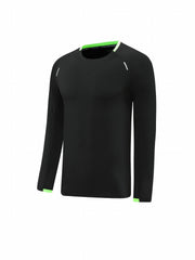 Men's Quick Dry Long Sleeve for Sports Fitness