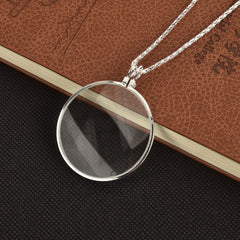 Stylish Hanging Magnifier Necklace for Reading, Gifting