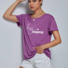 Graphic Casual Sports T-Shirt for Women