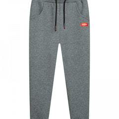 Boys' Plus Fleece Cotton Joggers Thermal Pants for Winter
