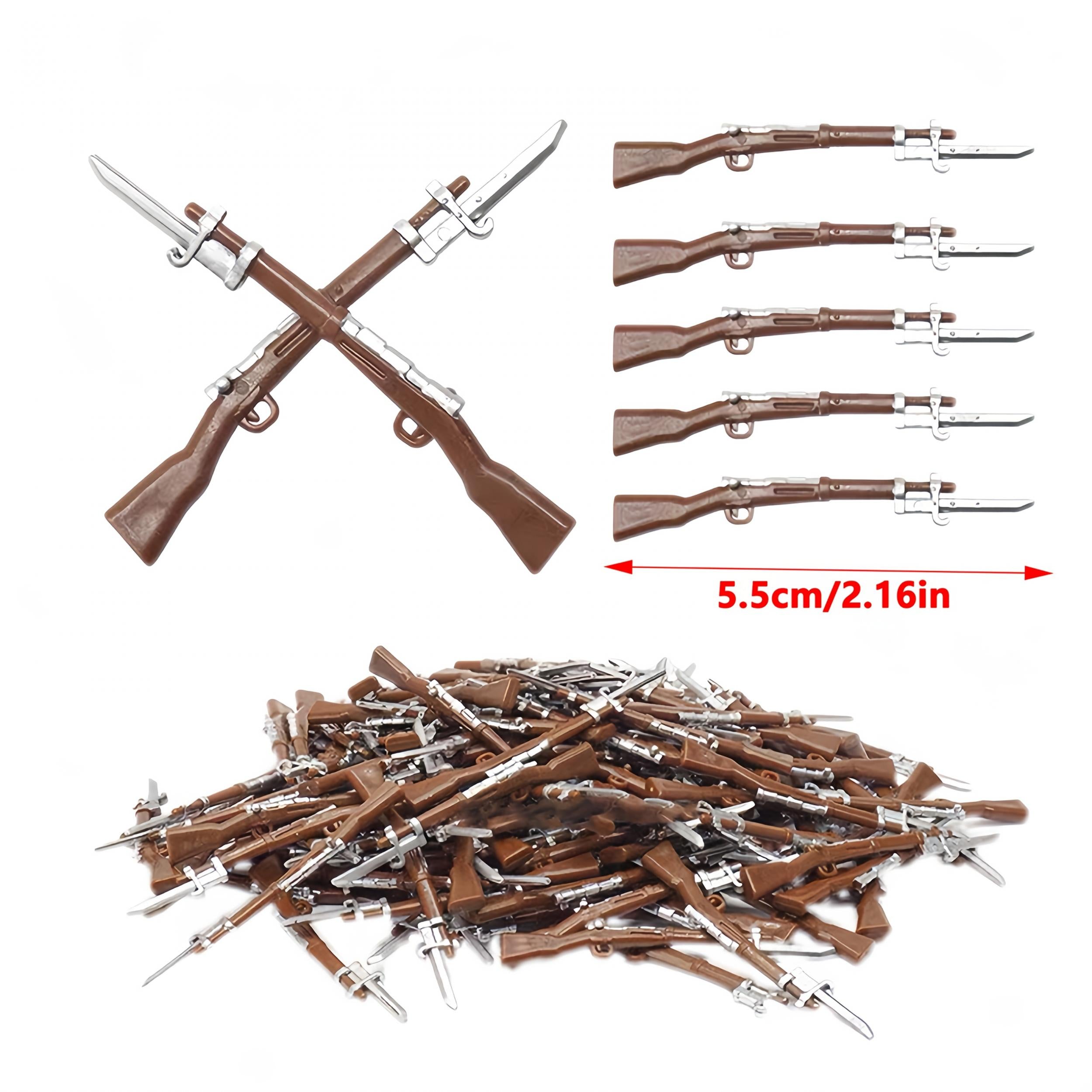 11pcs Small Particle Assembly Figures Toy Accessories Equipment Weapon Parts