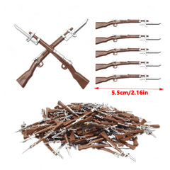 11pcs Small Particle Assembly Figures Toy Accessories Equipment Weapon Parts