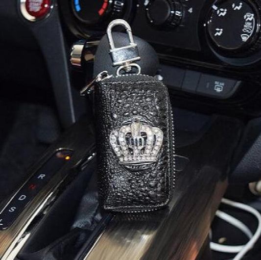 Crocodile Pattern Key Case Large Capacity Organizer