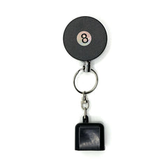 Retractable Billiard Chalk Case Pool Cue Holder Protective Cover