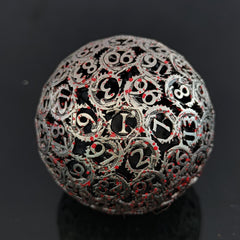 Metal Dragon Hollow D100 Sided Dice
