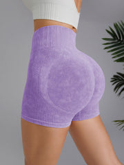 Women's High Waist Running & Yoga Shorts
