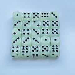 12pcs Luminous Dice Set 16mm Nightclub Bar Entertainment