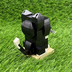 136pcs Kitten Building Blocks - Animal Series - Kids' Toys and Christmas Present