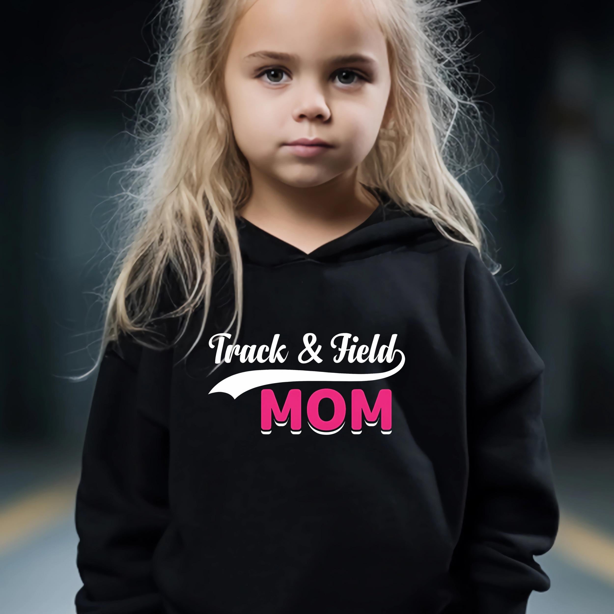2pcs Mom Print Outfits Girls Hoodies Jogger Pants Set For Girls