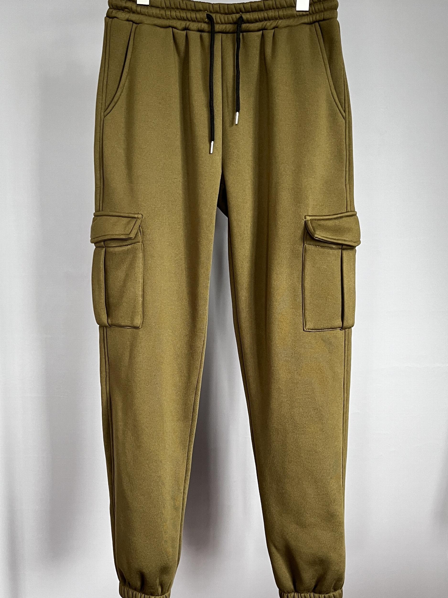 Men s Cargo Sweatpants Hip Hop Joggers