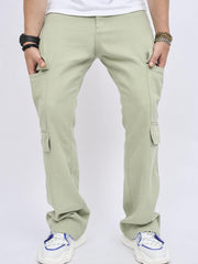 Men's Street Style Pocket Jeans Medium Stretch Denim Pants
