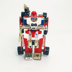 80s Race Car to Robot Toy Set for Kids