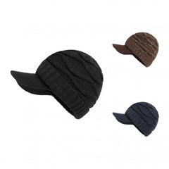 Men's Winter Warm Velvet Knitted Hat